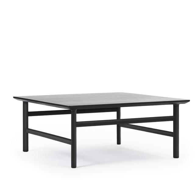 Normann Copenhagen Grow Sofabord Sort Egetræ 80 X 80 cm - Normann Copenhagen