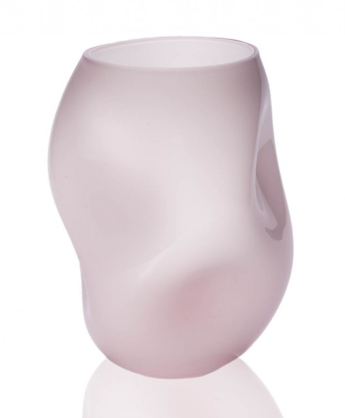 Anna von Lipa, Squeeze Opal Vase Rosa - Anna Von Lipa