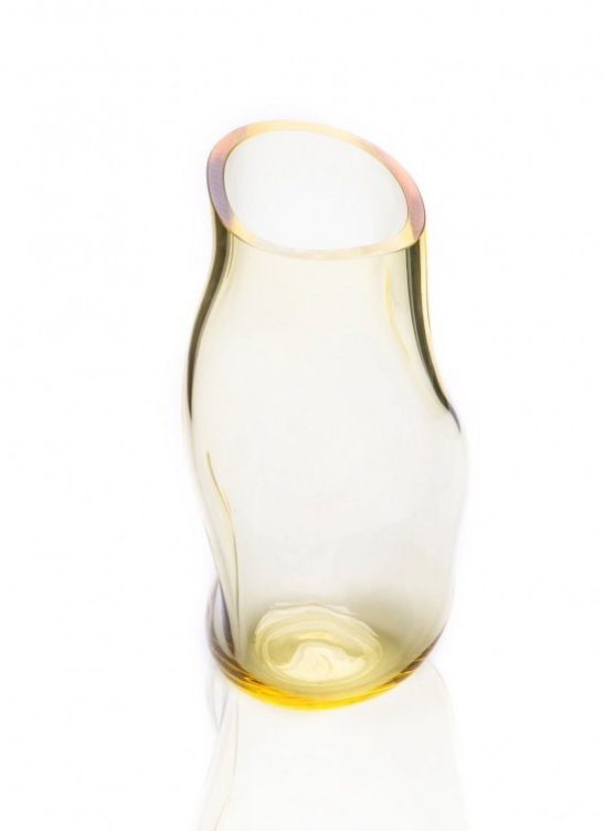 Anna von Lipa, Squeeze vase visible Citron - Anna Von Lipa