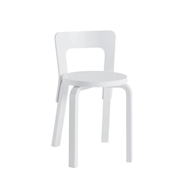 artek 65 Spisebordsstol Hvid - artek