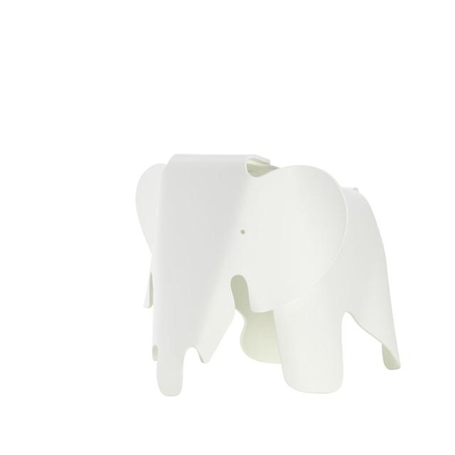 Vitra Eames Elephant Taburet Stor Hvid - Vitra