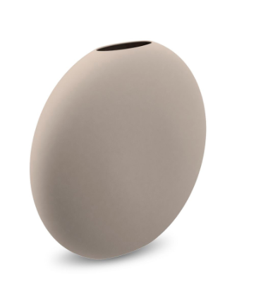 Cooee Design Pastille vase sand, 20 cm - Cooee Design