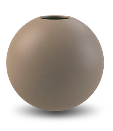 Cooee Design Ball vase mud, 20 cm - Cooee Design