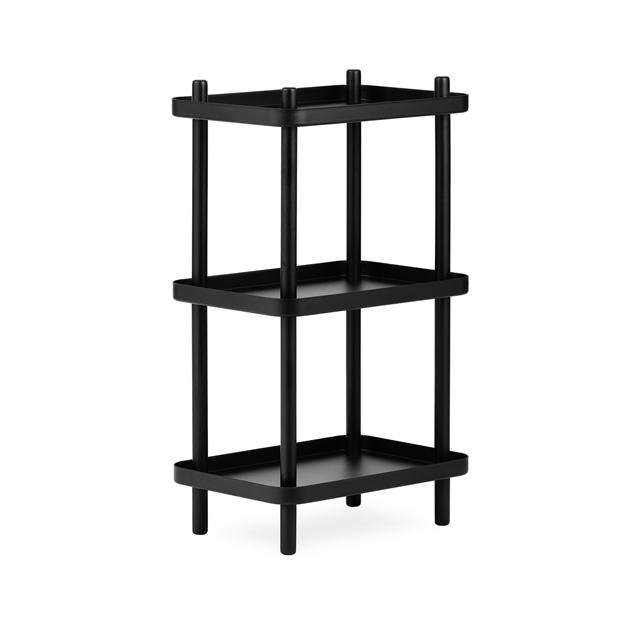 Normann Copenhagen Block Reol Sort - Normann Copenhagen