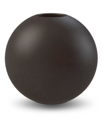 Cooee Design Ball vase Black, 20 cm - Cooee Design