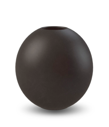 Cooee Design Ball Vase Black, 10 cm - Cooee Design