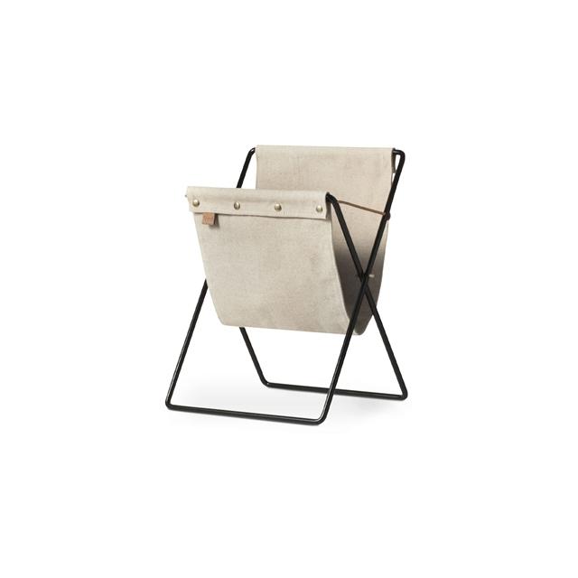 Ferm Living Herman Magasin Holder Sort - Ferm Living