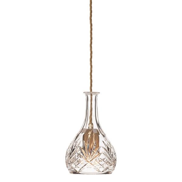 Lee Broom Bell Decanterlight Pendel Krystal/Messing - Lee Broom