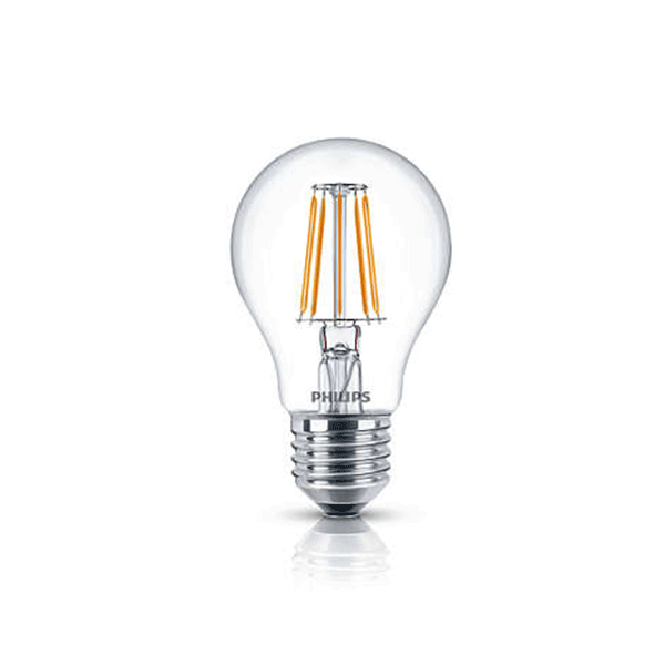 E27 LED 4.3W 470Lm 2700K - Dæmpbar -Philips Classic - Philips