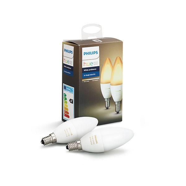 Philips Hue White Ambiance 5,2W E14 2pak - Philips HUE