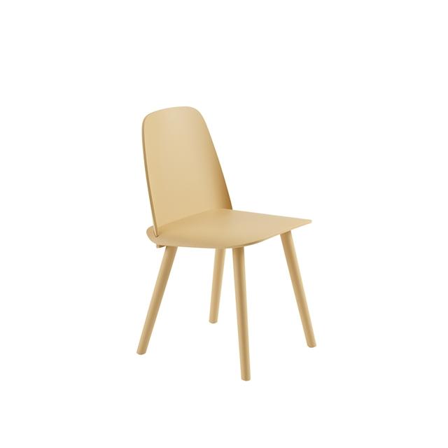 Muuto Nerd Spisebordsstol Sand Gul - Muuto