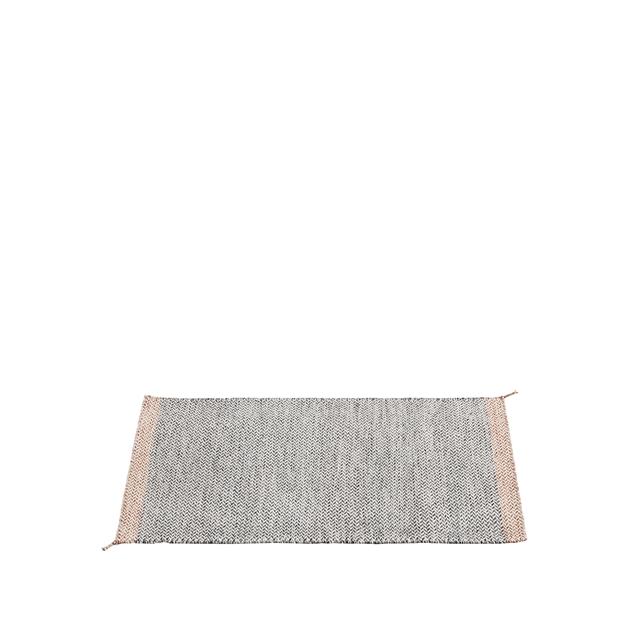 Muuto Ply Gulvtæppe Sort/Hvid 140 X 85 cm - Muuto