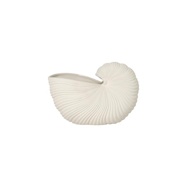 Ferm Living Shell Potte Råhvid - Ferm Living