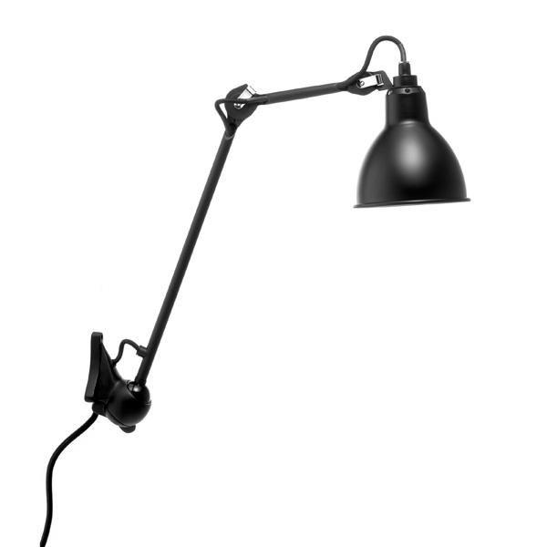 Lampe Gras N222 Væglampe Mat Sort - Lampe Gras