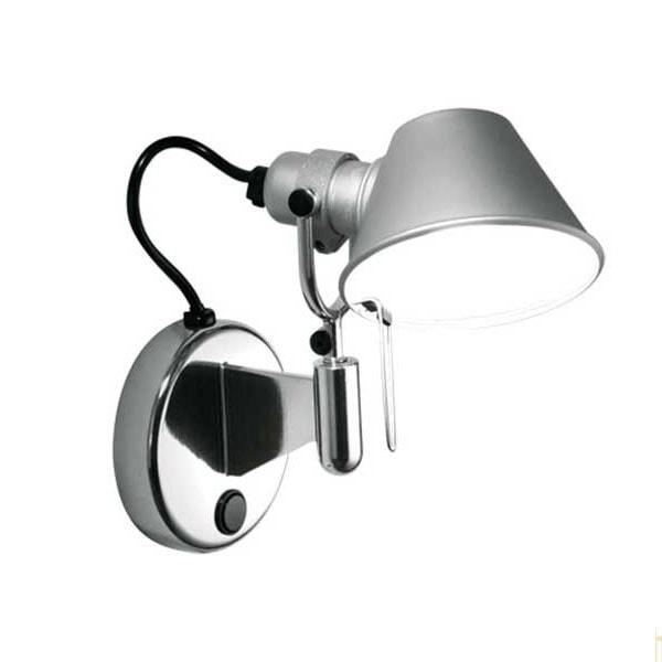 Artemide Tolomeo Micro Faretto Væglampe med Afbryder - Artemide