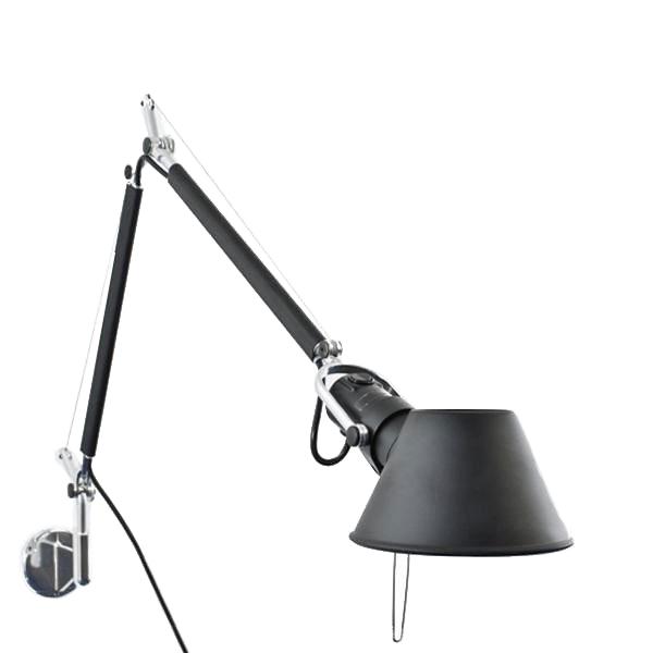 Artemide Tolomeo Mini Væglampe Sort - Artemide