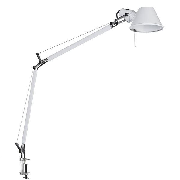 Artemide Tolomeo Bordlampe Hvid med Klemme - Artemide