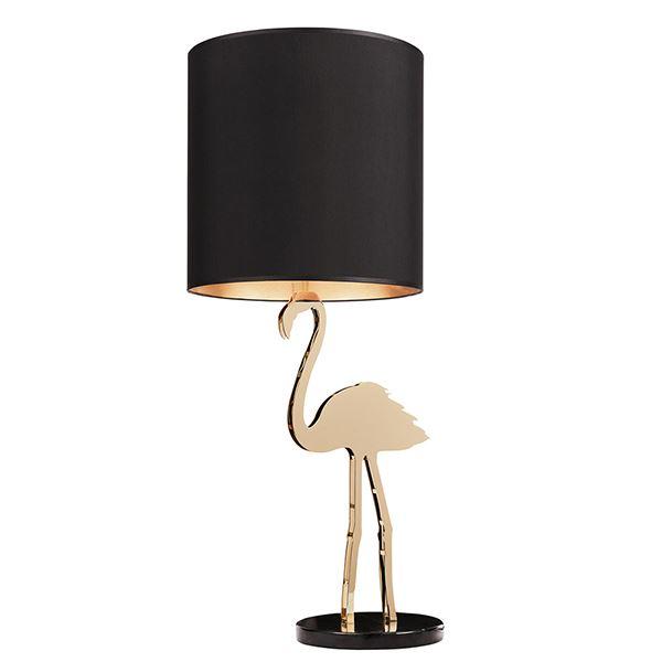 Design by Us Crazy Flamingo Bordlampe Sort - Design By Us