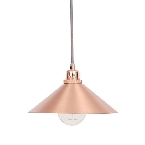 FRAMA Geometric Cone Pendel Kobber Lille - Frama