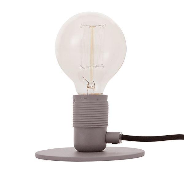 FRAMA E27 Bordlampe Grå - Frama