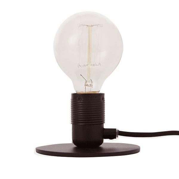 FRAMA E27 Bordlampe Sort - Frama