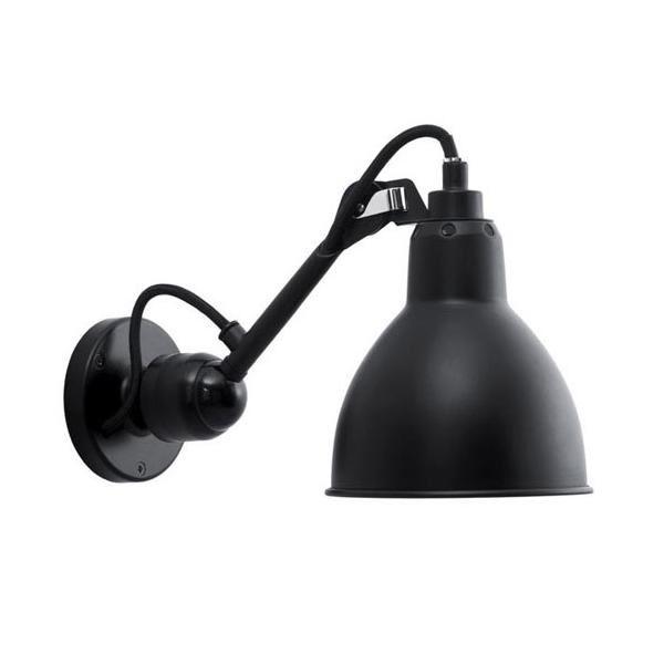 Lampe Gras N304 Væglampe Mat Sort Hardwired - Lampe Gras