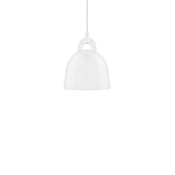 Normann Copenhagen Bell Pendel X-Lille Hvid - Normann Copenhagen