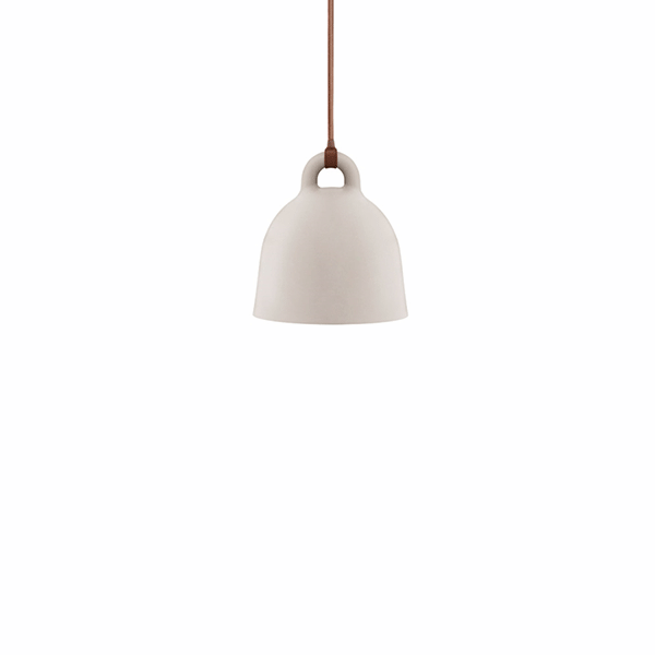 Normann Copenhagen Bell Pendel X-Lille Sand - Normann Copenhagen