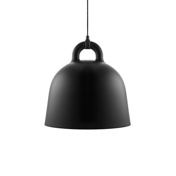 Normann Copenhagen Bell Pendel Medium Sort - Normann Copenhagen