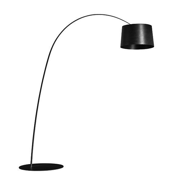 Foscarini Twiggy Gulvlampe Sort - Foscarini