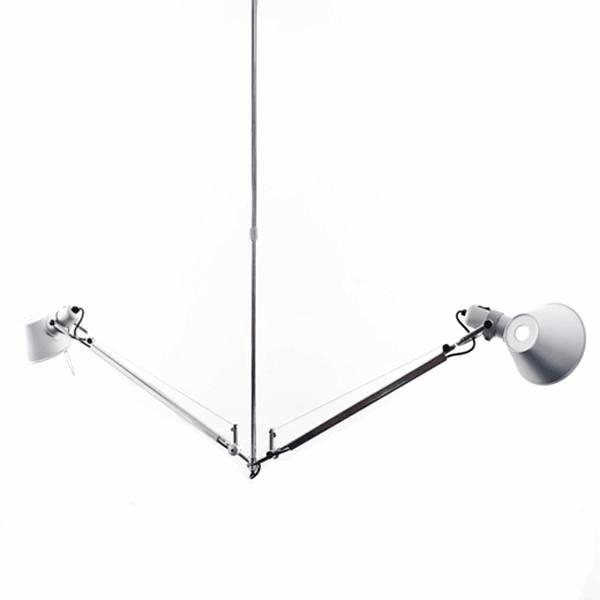 Artemide Tolomeo 2 Bracci Pendel Aluminium - Artemide