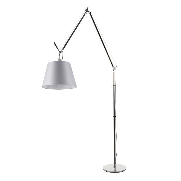 Artemide Tolomeo Mega Gulvlampe Satin 36 cm Skærm - Artemide