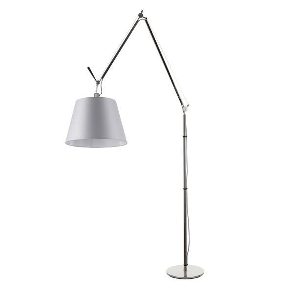 Artemide Tolomeo Mega Gulvlampe Satin 42 cm Skærm - Artemide