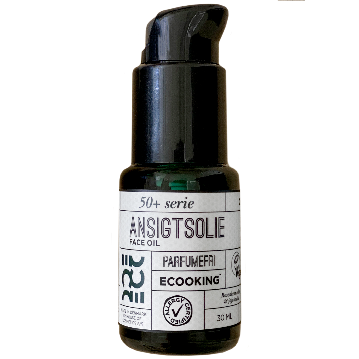 Ecooking - 50+ ansigtsolie - 30 ml. - Ecooking