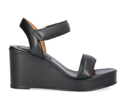 Billi Bi - A4117 sandal Kilehæl  - sort - Size (39) - Billi Bi