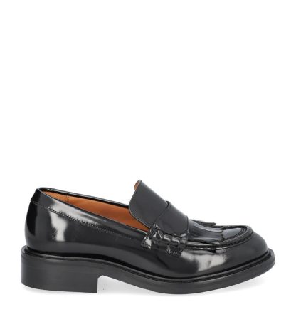 Billi Bi - A5011 loafer med frynser  - sort - Size (39) - Billi Bi