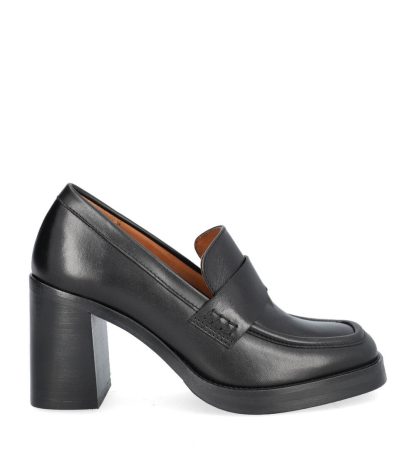 Billi Bi - A5210 Loafers med høj hæl  - sort - Size (38) - Billi Bi