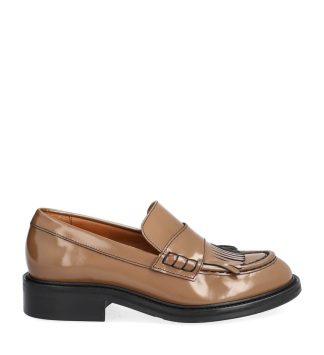 Billi Bi - A5011 loafer med frynser  - brun - Size (37) - Billi Bi