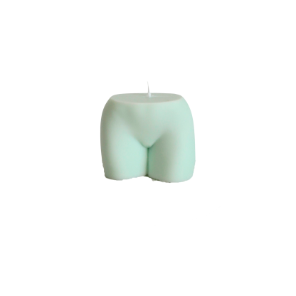 Fluid Candles - Pussy Cul Cul stearinlys - grøn - Fluid Candles