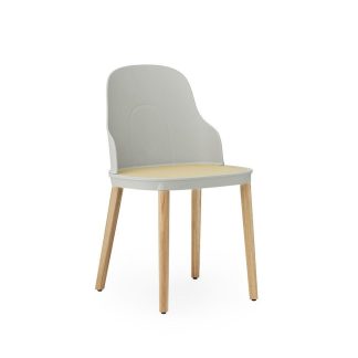 Normann Copenhagen - Allez stol, fletsæde - Warm grey /egetræ - Normann Copenhagen
