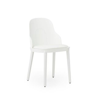 Normann Copenhagen - Allez stol, m/betræk Ultra Leather - hvid - Normann Copenhagen