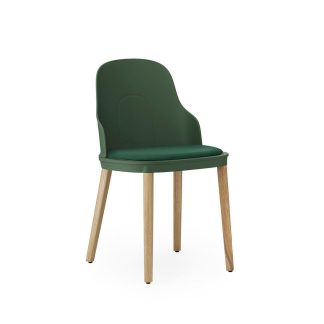 Normann Copenhagen - Allez stol, m/betræk Canvas - Park green/egetræ - Normann Copenhagen