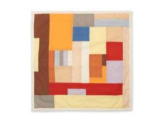 Jou Quilts - Jou Pojagi vægtæppe - 45x45 cm. - Jou Quilts