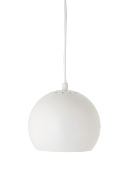 Frandsen - Ball pendant lampe - White Matt - Ø:18 - Frandsen