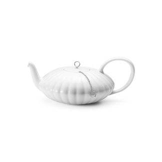 Georg Jensen - Bernadotte tekande, porcelæn/rustfrit stål - 1 L. - Georg Jensen