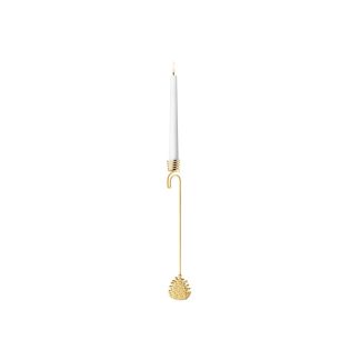 Georg Jensen - CC 2023 Grankogle lyseholder - forgyldt - Georg Jensen