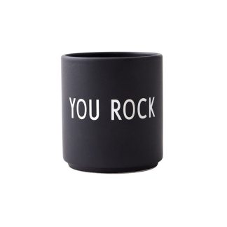 Design Letters - Favourite kop - Sort/You Rock - Design Letters