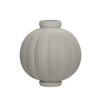 Louise Roe - Balloon vase #01, sanded grey - H:25 cm. - Louise Roe