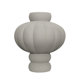 Louise Roe - Balloon vase #03, sanded grey - H:40 cm. - Louise Roe