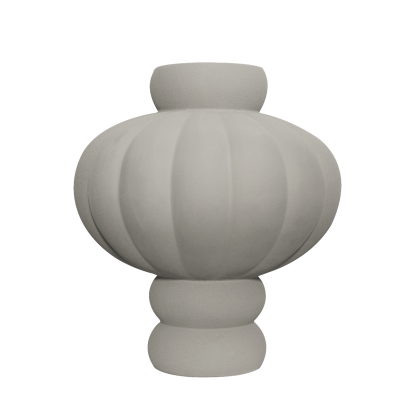 Louise Roe - Balloon vase #03, sanded grey - H:40 cm. - Louise Roe